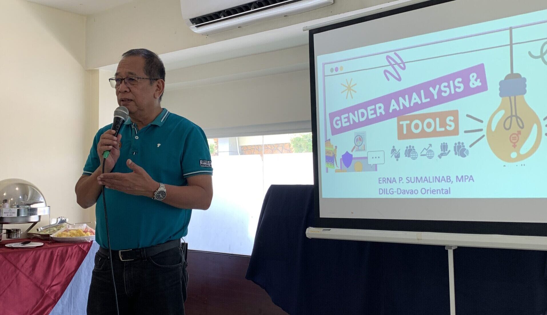DILG XI conducted a Training on the Basics of Gender Analysis for the GFPS Members