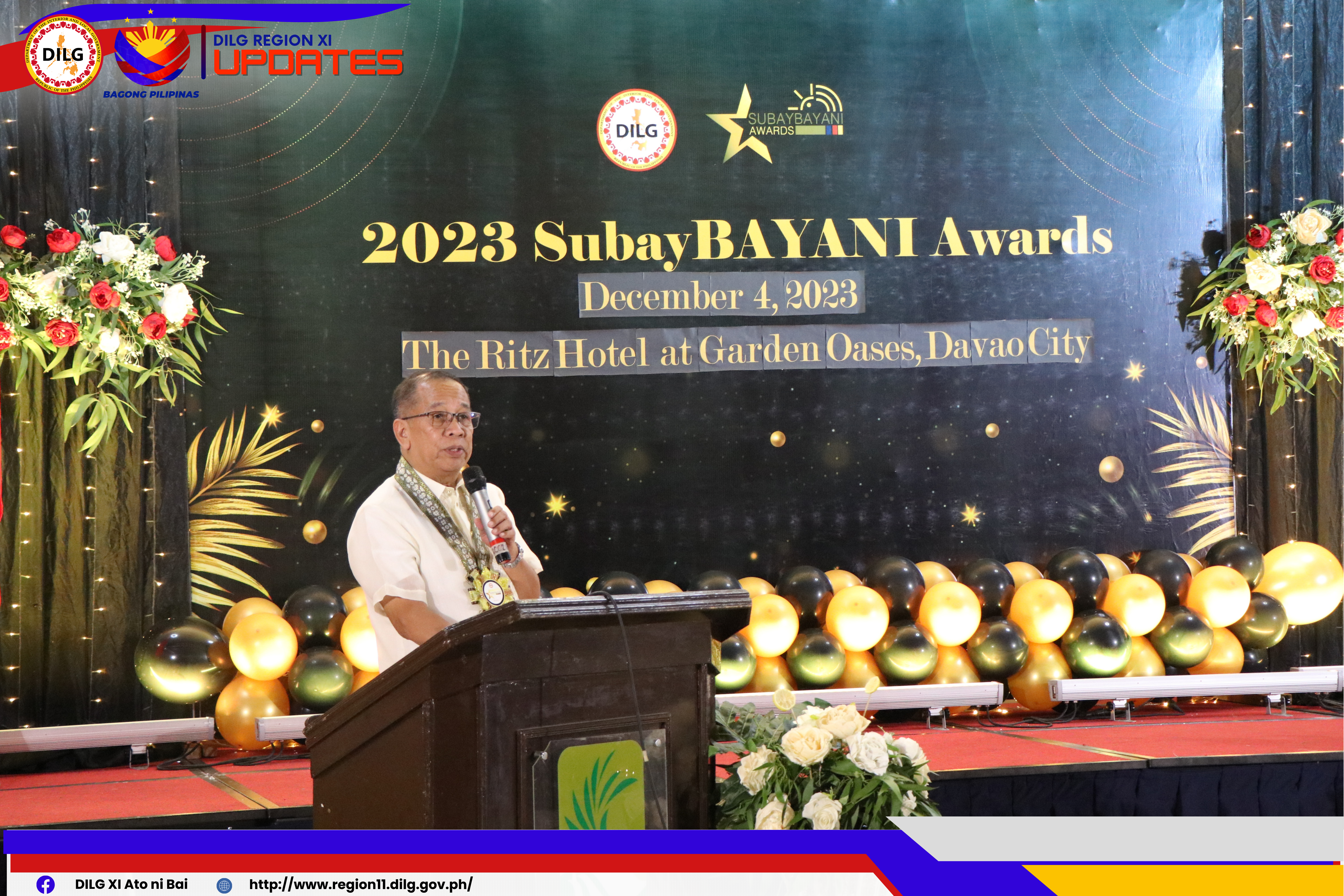DILG XI-PDMU conducted the 2023 SubayBAYANI Awarding for Best Performing Monitors
