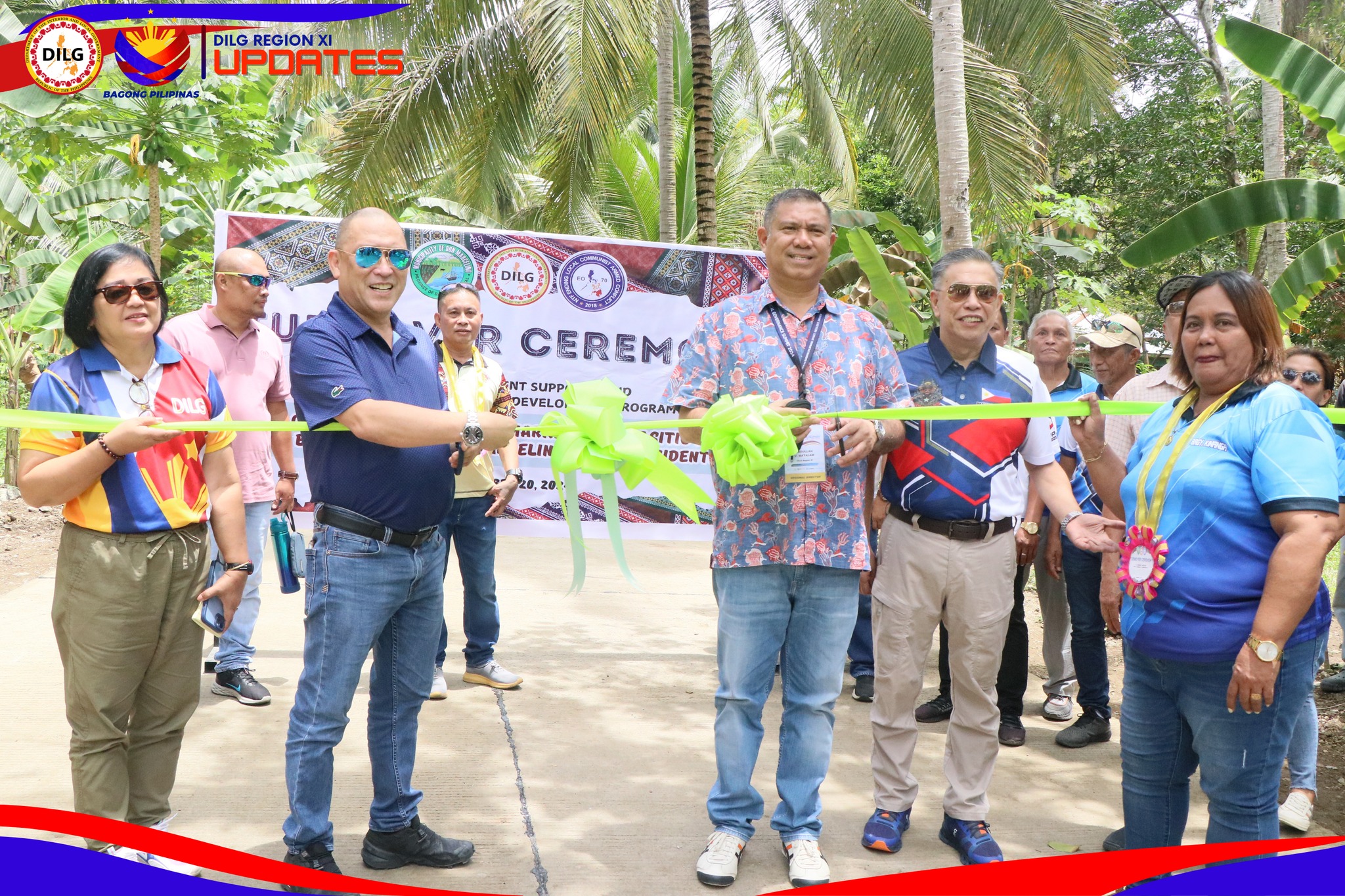 Turnover Ceremony of FY 2023 LGSF-SBDP Projects in Don Marcelino, Davao Occidental